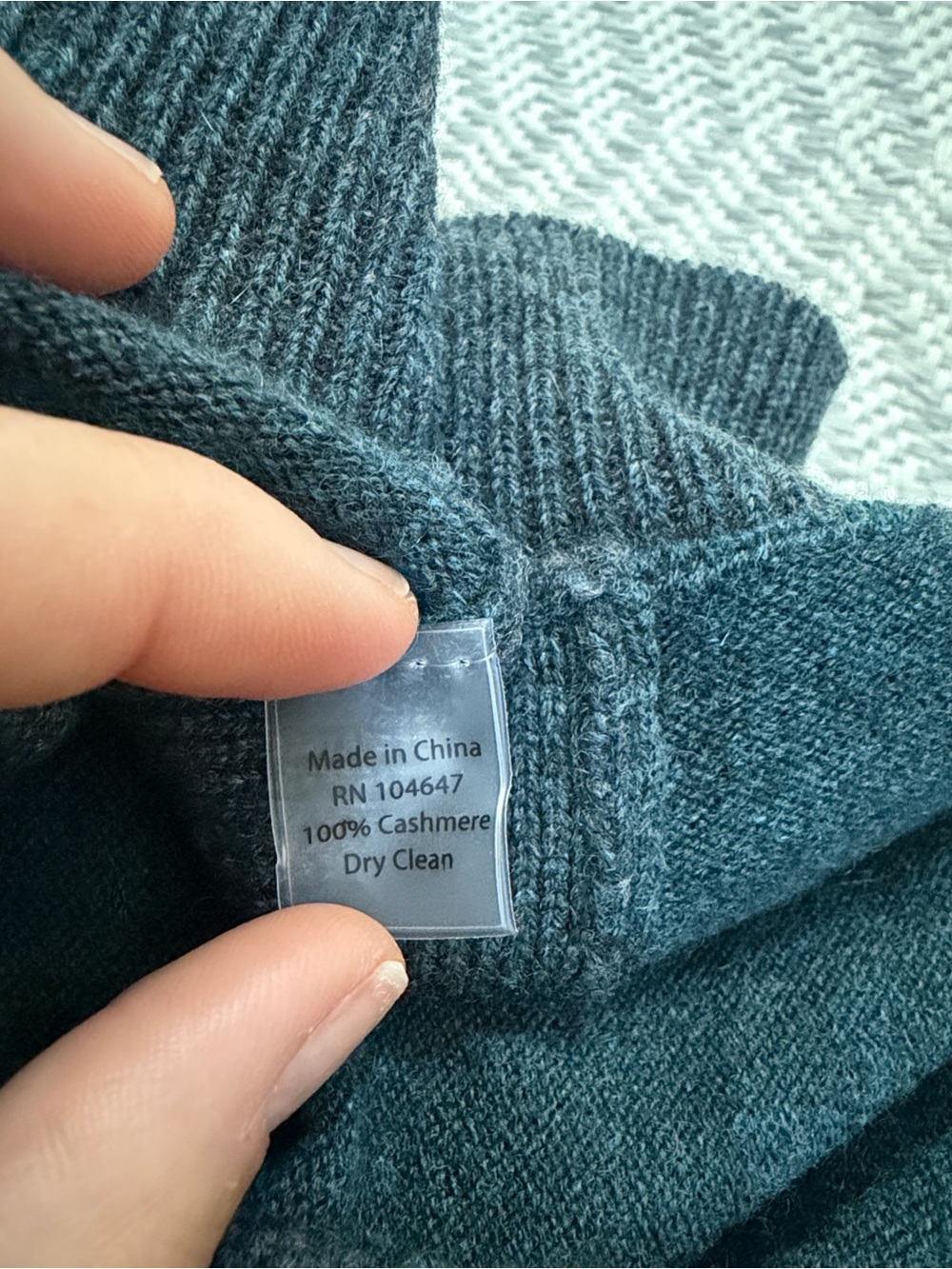 Mens Forte Cashmere Sweater - Picture 7 of 9